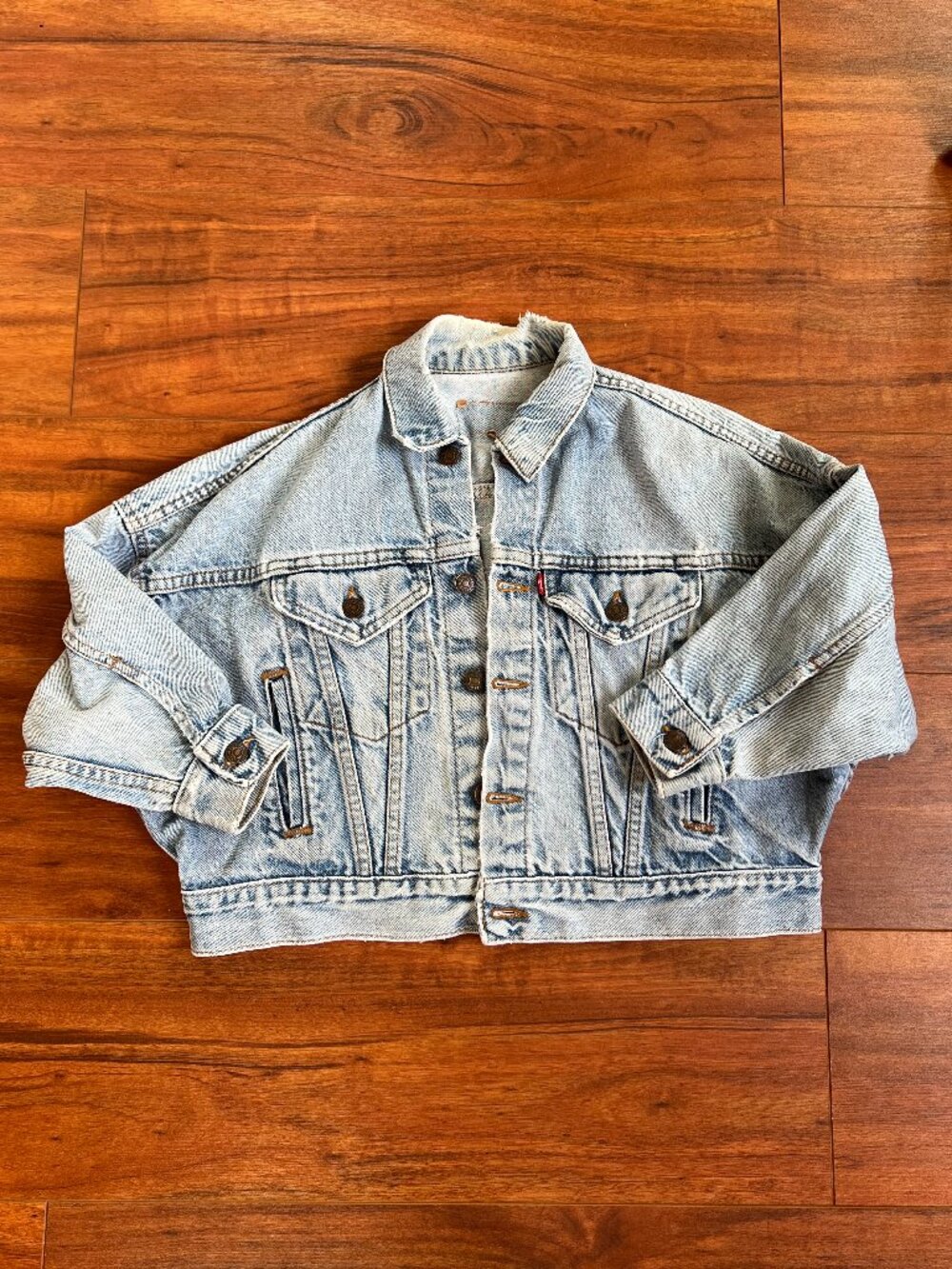 Vintage Levi's Denim Jacket - beautifully distressed